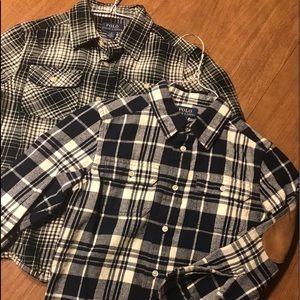 Lot of 2 boys size 6 Polo Flannels